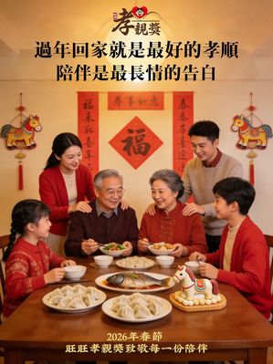 马年行孝，事事皆旺!